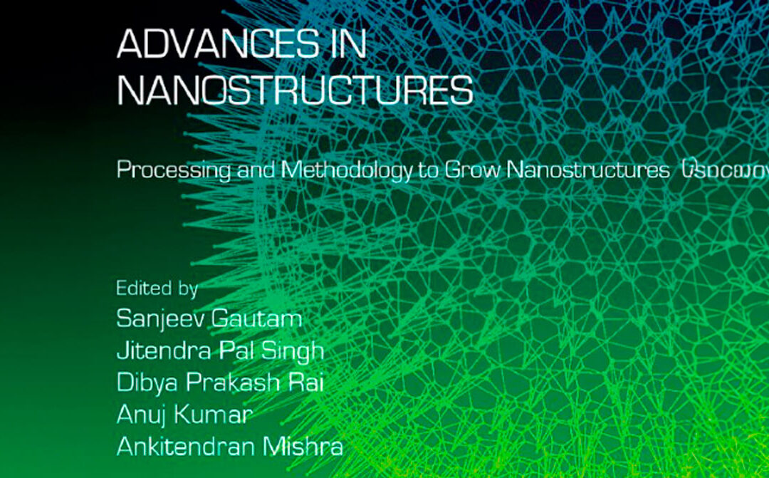ASEVA congratulates Ana Borrás for her remarkable contribution to the book Advances in Nanostructures